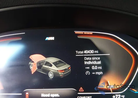 2020 BMW 530I z USA, uszkodzony, nr VIN WBAJR3C05LCE46896